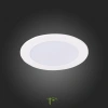 ST209.538.09 Св-к встр. Белый LED 1*9W 3000K 585Lm Ra80 110° IP20 D145xH8 90-265V Встраиваемые светильники ST LUCE