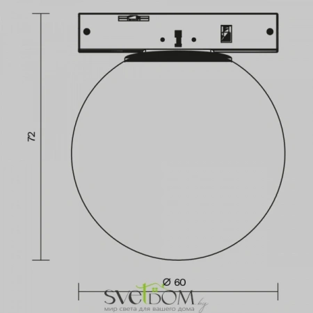 TR185-1-3W3K-B Maytoni