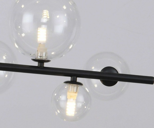 Kink Light 09408-7,19 Люстра Иона черный G9 35W+Led 17W