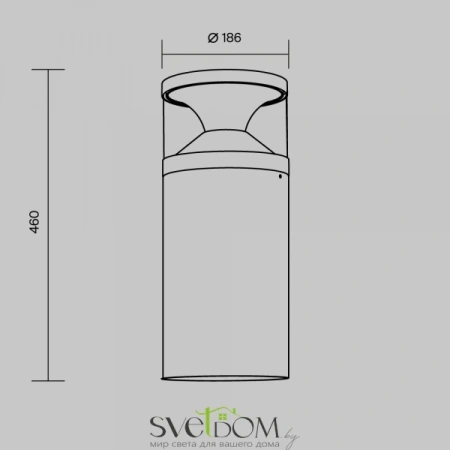 Ландшафтный светильник Outdoor O496FL-L21B3K1 Maytoni