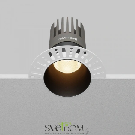 Встраиваемые светильники Maytoni DL122-15W-3K-TRS-B от Магазина Svetdom.by