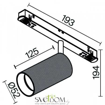 TR097-2-12W4K-M-BW Maytoni