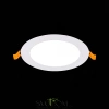 ST209.538.09 Св-к встр. Белый LED 1*9W 3000K 585Lm Ra80 110° IP20 D145xH8 90-265V Встраиваемые светильники ST LUCE