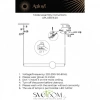 Подвесные светильники Aployt APL.038.16.20 от Магазина Svetdom.by
