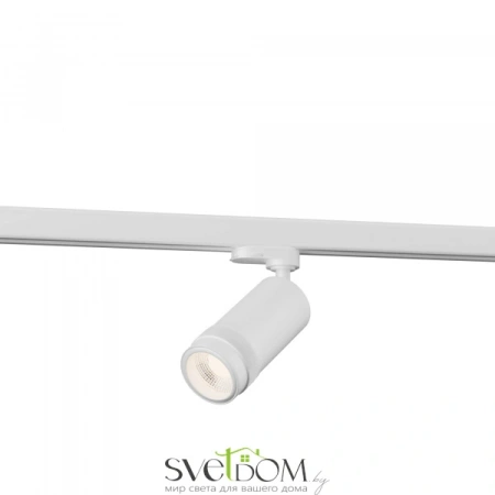 ST691.546.10 Св-к трек. Zoom Белый LED 1*10W 4000K 900Lm Ra 10-55° IP20 D50xH160 220V Трехфазная трековая система ST LUCE