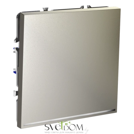 Выключатель одноклавишный с подсветкой Voltum S70 VLS010204  Voltum VLS010204