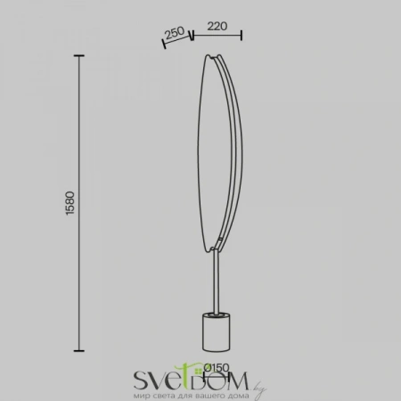 MOD281FL-L33BS3K Maytoni