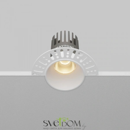 Встраиваемые светильники Maytoni DL124-10W-3K-TRS-W от Магазина Svetdom.by