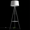 Citilux Рейнер CL806020 Торшер со столиком Белый CITILUX