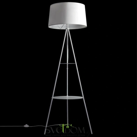 Citilux Рейнер CL806020 Торшер со столиком Белый CITILUX
