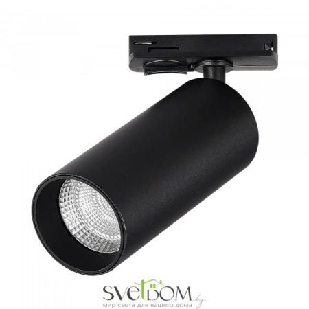 ST384.436.10 Св-к трек. Черный LED 1*10W 3000K 900Lm Ra>90 10-55о  IP20 L160xW50xH- 220V Однофазная трековая система ST LUCE