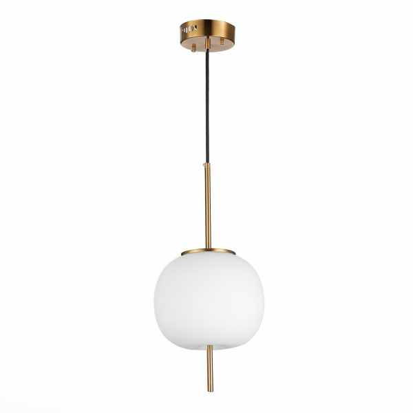 SL1621.203.01 Подвес ST-Luce Золотистый/Белый LED 1*13W 3000K LACUS