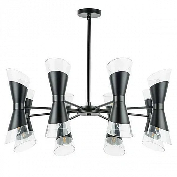 Lightstar 817167 Люстра STRATO 16х40W E14 ЧЕРНЫЙ МАТОВЫЙ