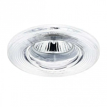 Lightstar 006880 Светильник DIFESA PIANO CR MR16 IP44 БЕЛЫЙ/ПРОЗРАЧНЫЙ