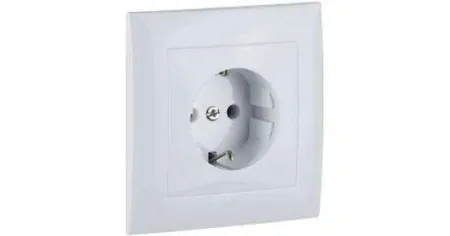Розетка 2к+з в сборе Logus90 Efapel 90135 CBR