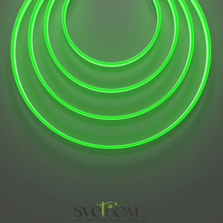 Гибкий неон с вертикальным изгибом позволяет создавать динамичные световые решения, огибая контуры в вертикальной плоскости. Мягкий рассеянный свет, направленный вверх, идеально подойдет для контурной подсветки потолков, ниш, элементов интерьера и фасадов | Svetdom.by