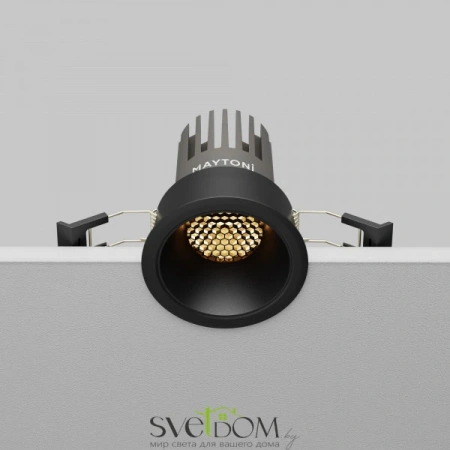 Встраиваемые светильники Maytoni DL123-10W-2.7K-B от Магазина Svetdom.by