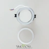 CITILUX CLD008111V Акви Хром Св-к Встр. 7W*Мульти CITILUX