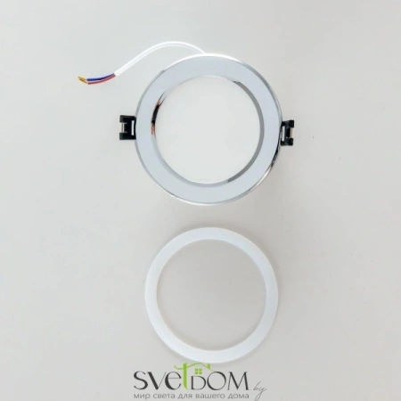CITILUX CLD008111V Акви Хром Св-к Встр. 7W*Мульти CITILUX