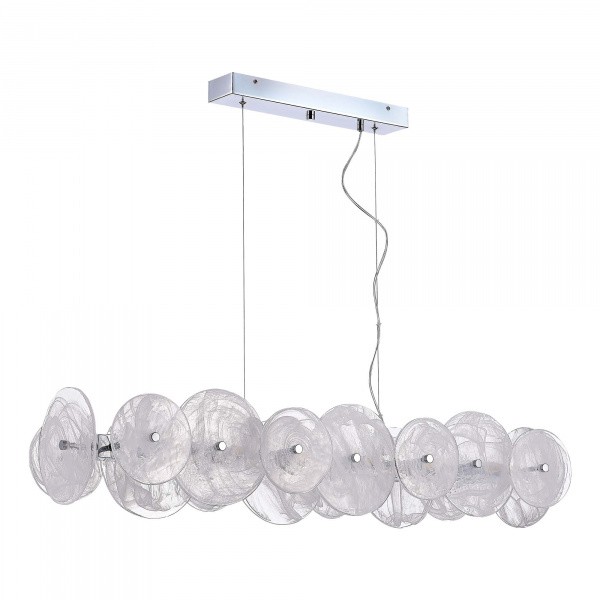 SL1658.113.12 Люстра подвесная ST-Luce Хром/Прозрачно-Белый G9 12*5W 4000K ELSA