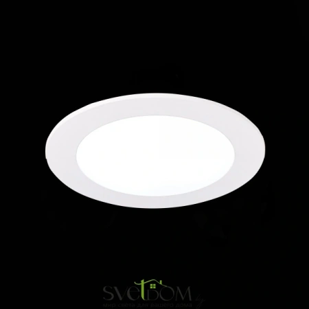 ST212.508.10 Св-к встр. Белый LED 1*10W 3000K/4000K/6000K 850Lm Ra80 110° IP20 D120xH30 220-240V Встраиваемые светильники ST LUCE