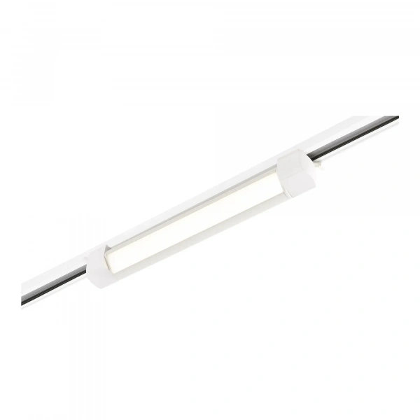 ST368.546.10 Св-к трек. Белый LED 1*10W 4000K 725Lm Ra90 120 IP20 L387xW49xH54 170-240VV Однофазная трековая система