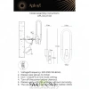 Настенные светильники APL.344.11.02 Aployt | Svetdom.by