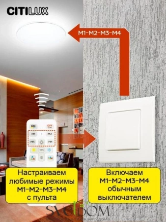 Люстры потолочныеCL714K680G CITILUX | Svetdom.by