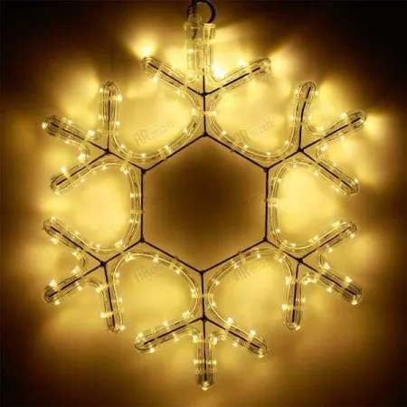 ARLIGHT Фигура ARD-SNOWFLAKE-M7-450x375-126LED Warm (230V, 7.5W) (Ardecoled, IP65)