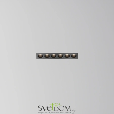 Встраиваемый светильник Technical DL065-12W3-6K-TRS-B Maytoni