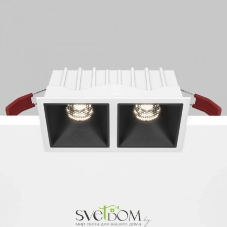 Фото Встраиваемые светильники Maytoni DL043-02-10W4K-D-SQ-WB Встраиваемые светильники Maytoni DL043-02-10W4K-D-SQ-WB от Магазина Svetdom.by