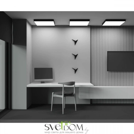 Потолочные светильники Maytoni C032CL-90W4K-SQ-B от Магазина Svetdom.by