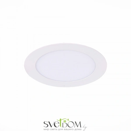 ST210.548.08 Св-к встр. Белый LED 1*8W 4000K 640Lm Ra80 110° IP20 D120xH30 220-240V Встраиваемые светильники ST LUCE