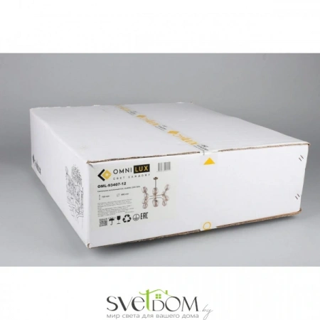 Люстры потолочныеOML-93407-12 Omnilux | Svetdom.by