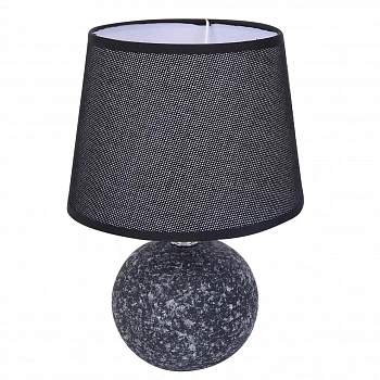 8214/1T CLASSI LN25 000 черный, керамика/текстиль Настольная лампа Е27 1*60W 220V TAREKA