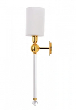 Crystal Lux MIRABELLA AP1 GOLD/WHITE