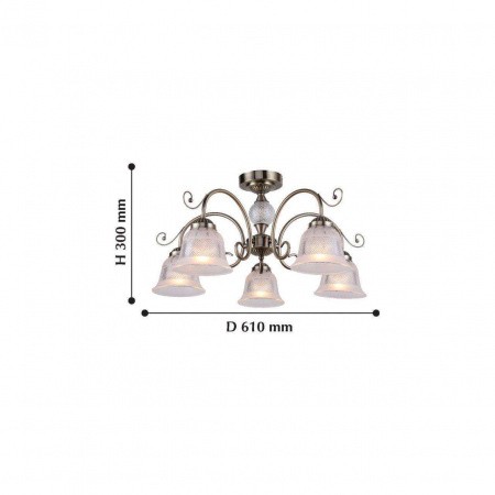 Люстры потолочные2194-5U Favourite | Svetdom.by