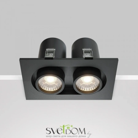 Встраиваемые светильники Maytoni DL045-02-10W4K-B от Магазина Svetdom.by