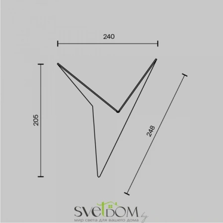Фото Maytoni C808WL-L3B Настенные светильники C808WL-L3B Maytoni | Svetdom.by