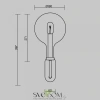Настенные светильники MOD333WL-01BS Maytoni | Svetdom.by