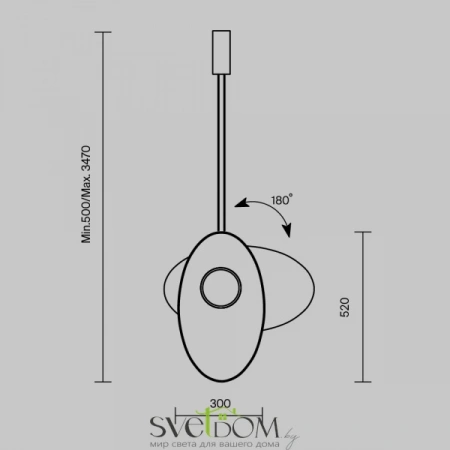 Подвесные светильники Maytoni MOD396PL-L10W3K от Магазина Svetdom.by