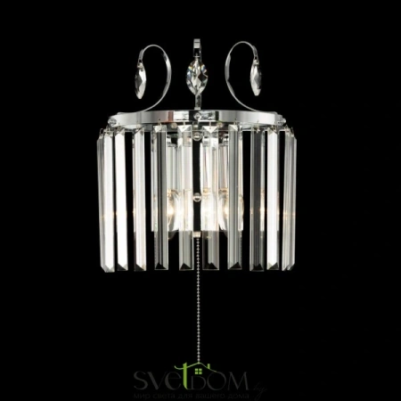 Citilux Инга CL335321 Бра хрустальное с выключателем Хром CITILUX