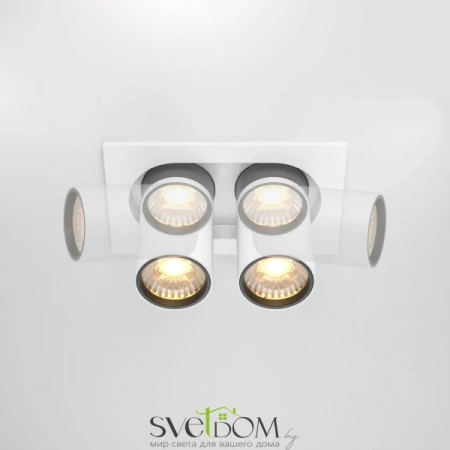 Встраиваемые светильники Maytoni DL045-02-10W3K-W от Магазина Svetdom.by