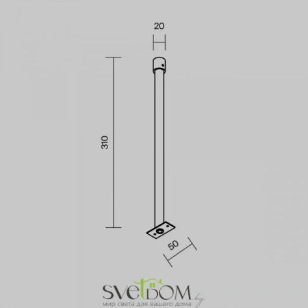 O-TR001-HL-W300 Maytoni