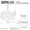 CITILUX CL231251 DART Хром Люстра CITILUX