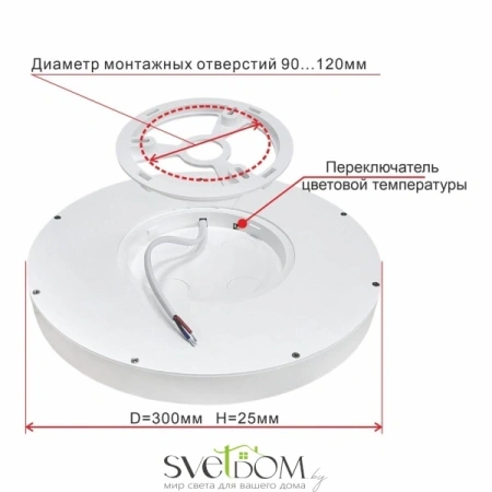 Citilux Бейсик CL738241V Светильник накладной Чёрный CITILUX
