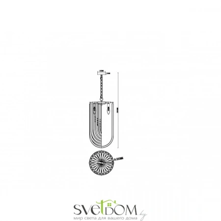 Подвесные светильники Freya FR5182PL-03CH от Магазина Svetdom.by