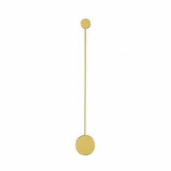 3902/5WG HIGHTECH ODL20 183 золотистый/металл Настенный светильник LED 4000K 5W 220V SATELLITE