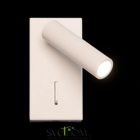 Citilux Декарт CL704350 LED Светильник поворотный с выключателем Белый CITILUX