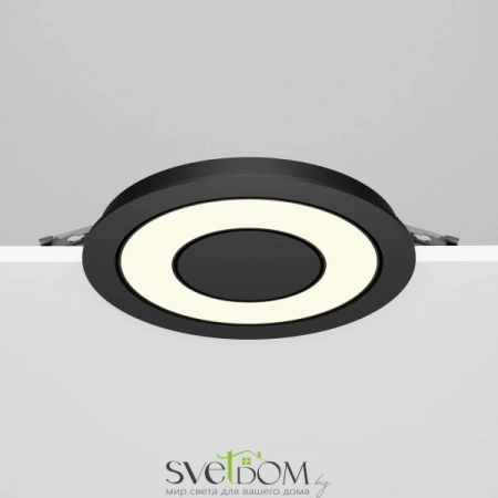 Встраиваемые светильники Maytoni DL102-12W3K-B от Магазина Svetdom.by